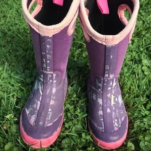 BOGS BOOTS - zoo classics in purple